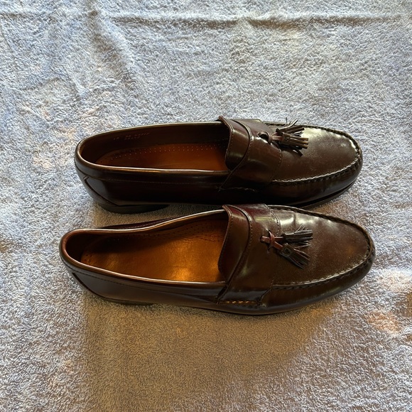Allen Edmonds brown tassel loafers size 12 medium width - Picture 4 of 5